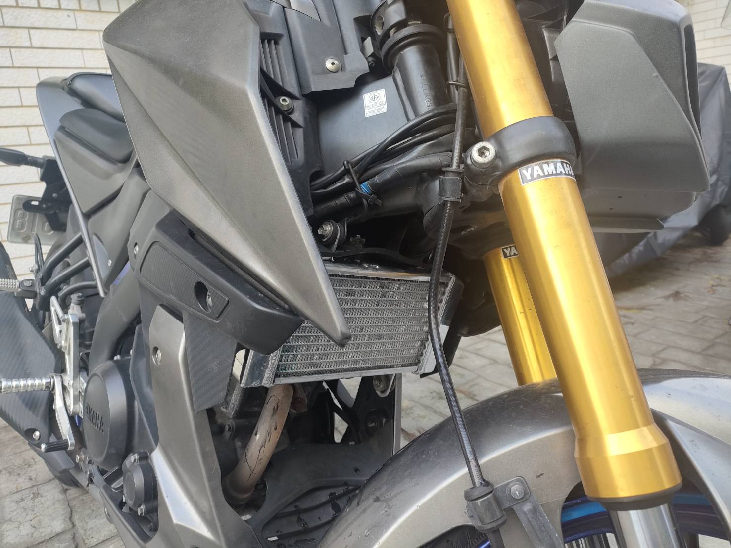 Yamaha R15v2 R15v3 R14v4  MT-15 2015-最新 加厚加大全鋁水箱散熱器 可訂製