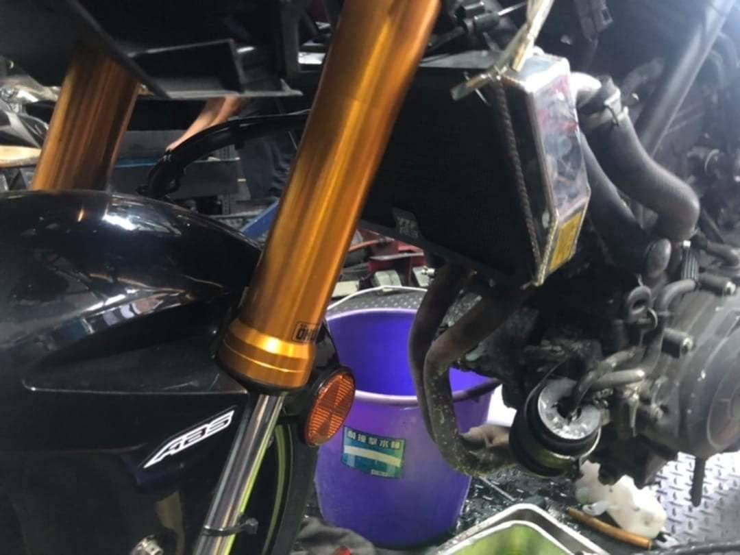 【炆林】yamaha R3 改裝 全鋁加厚水箱 加大水冷散熱器 可訂製