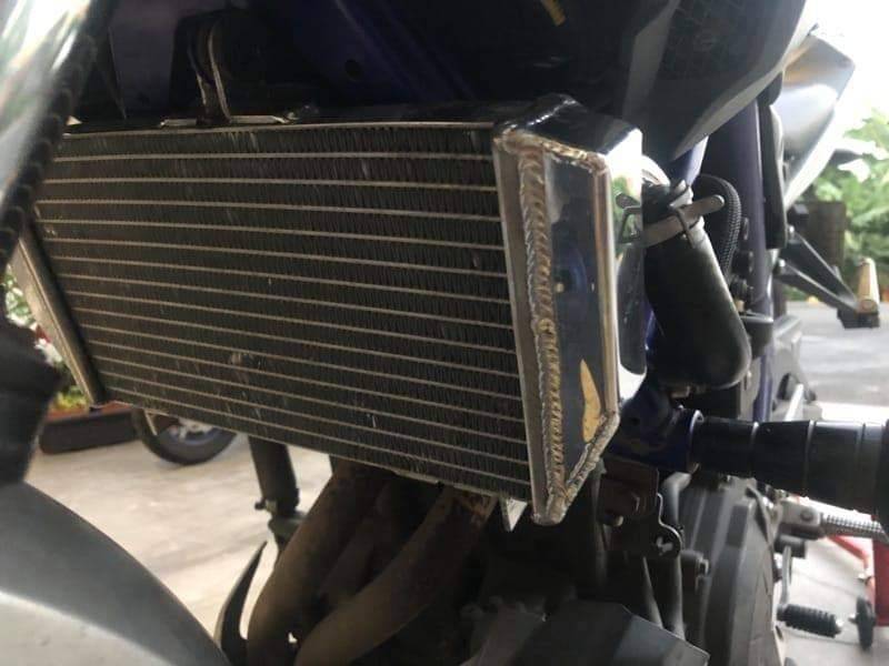 【炆林】yamaha MT 03 改裝 加厚水箱 全鋁加大 水冷排散熱器
