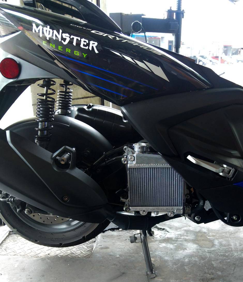 【炆林】yamaha 三葉 勁戰CYGNUS GRYPHUS BWS force2.0 加厚改裝水箱 加大全鋁散熱器